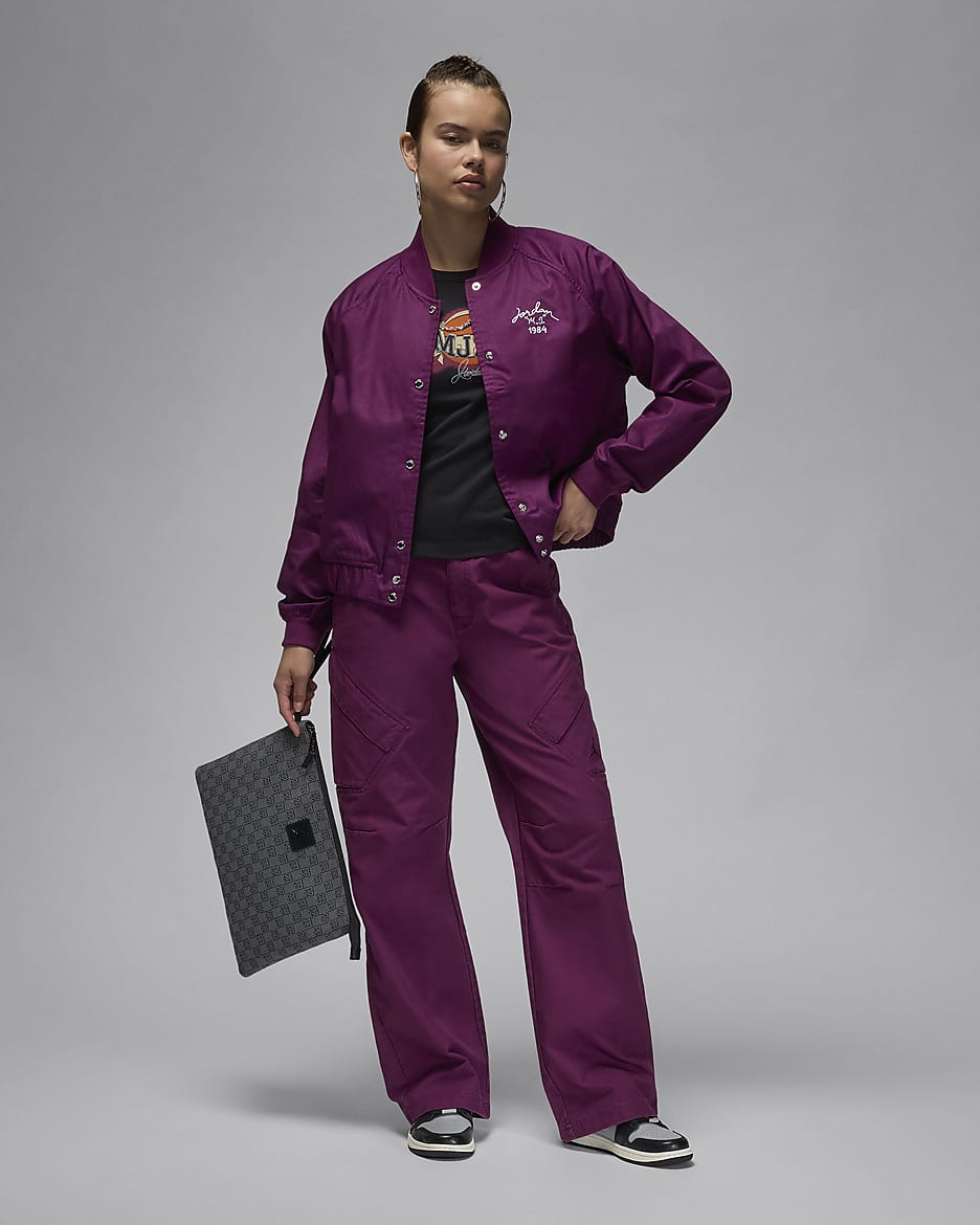 Jordan Women s Varsity Jacket. Nike
